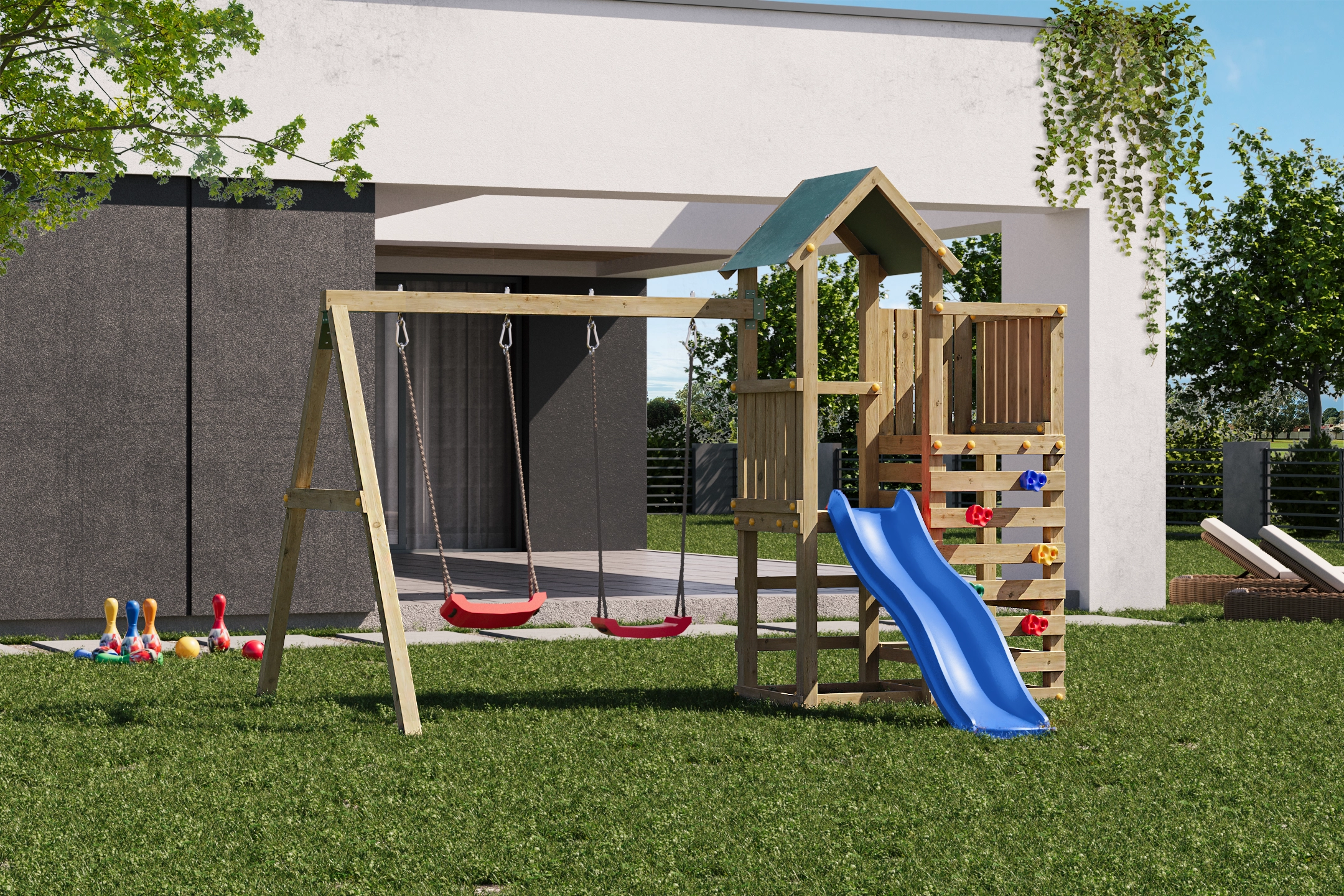 Kinderspielturm Chester KDI