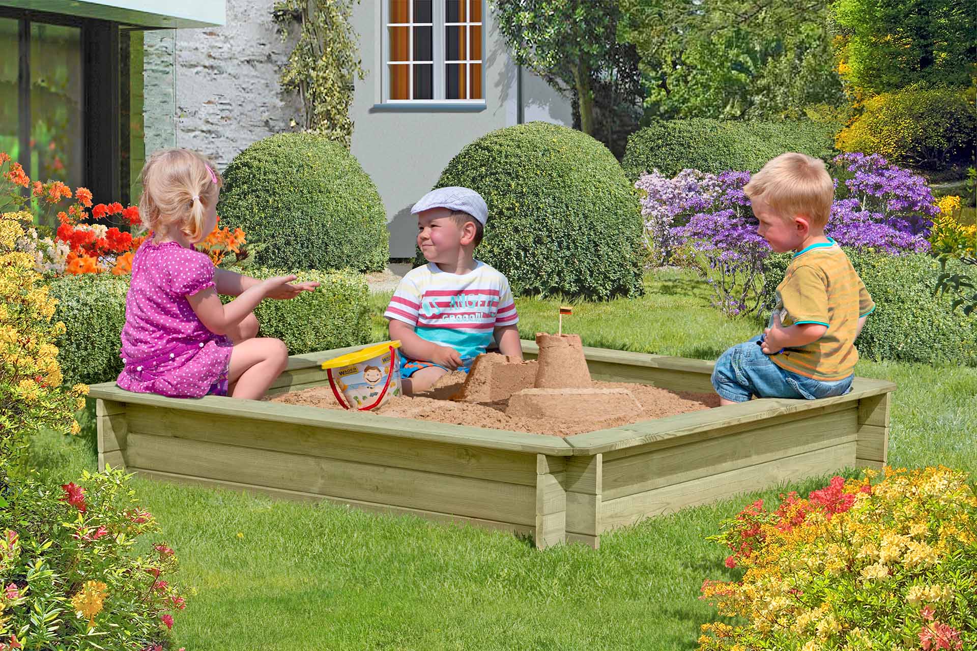 Sandkasten Mette