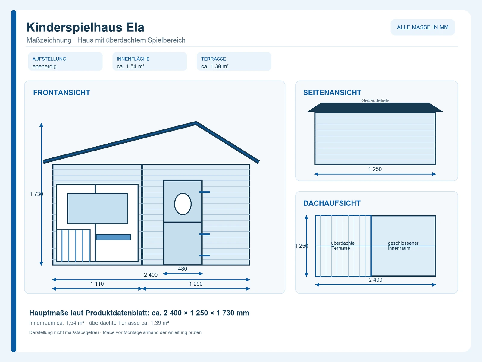 Kinderspielhaus-Ela-Masszeichnung1