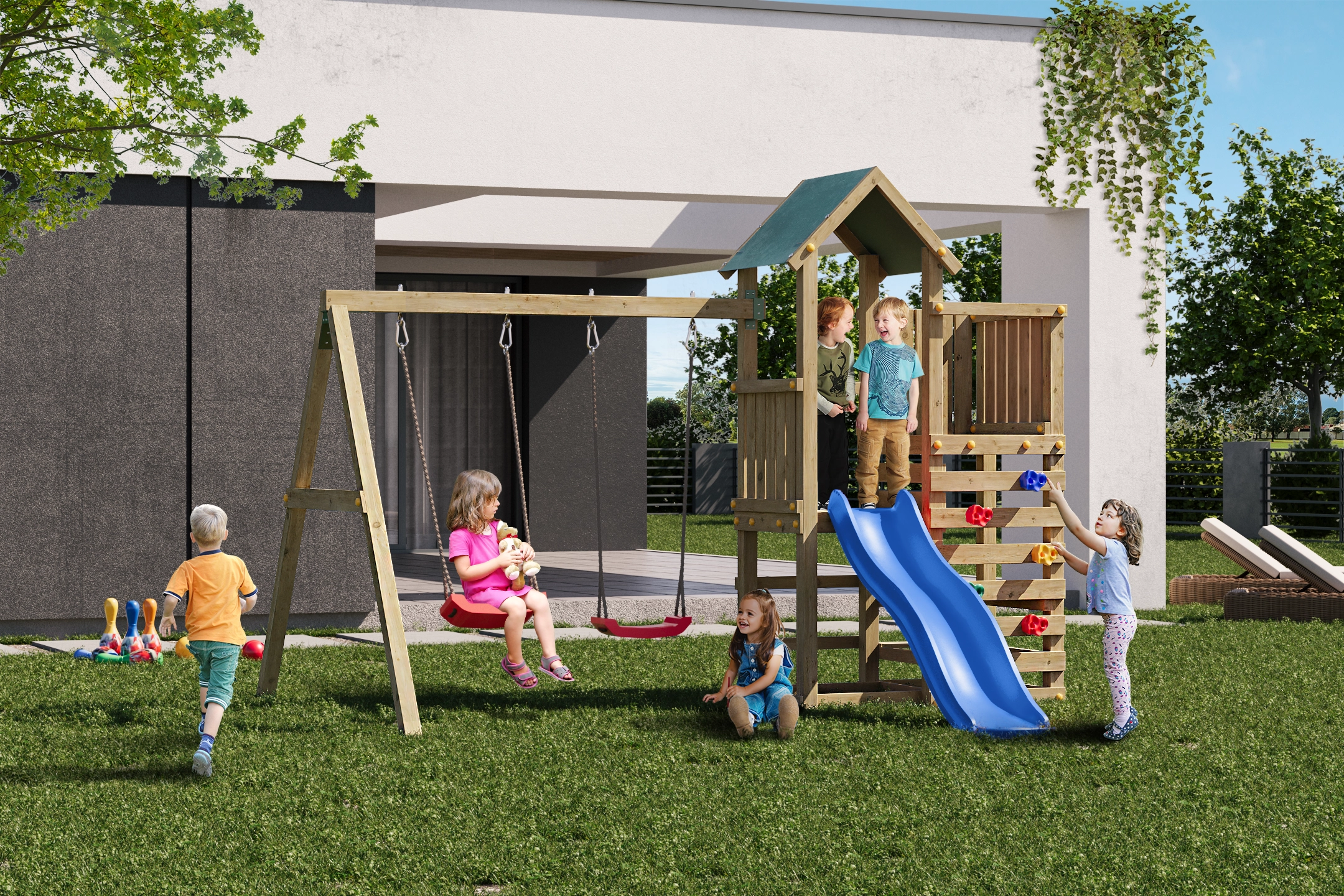 Kinderspielturm Chester KDI