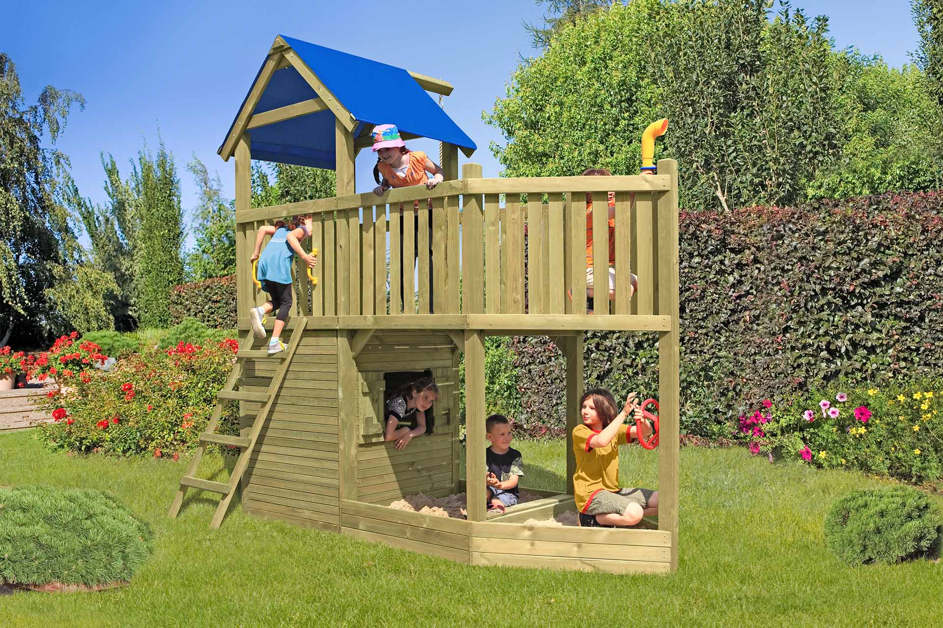 Kinderspielanlage Multi-Play Sharp Nose