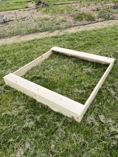 Sandkasten 129x129 cm MADE IN GERMANY