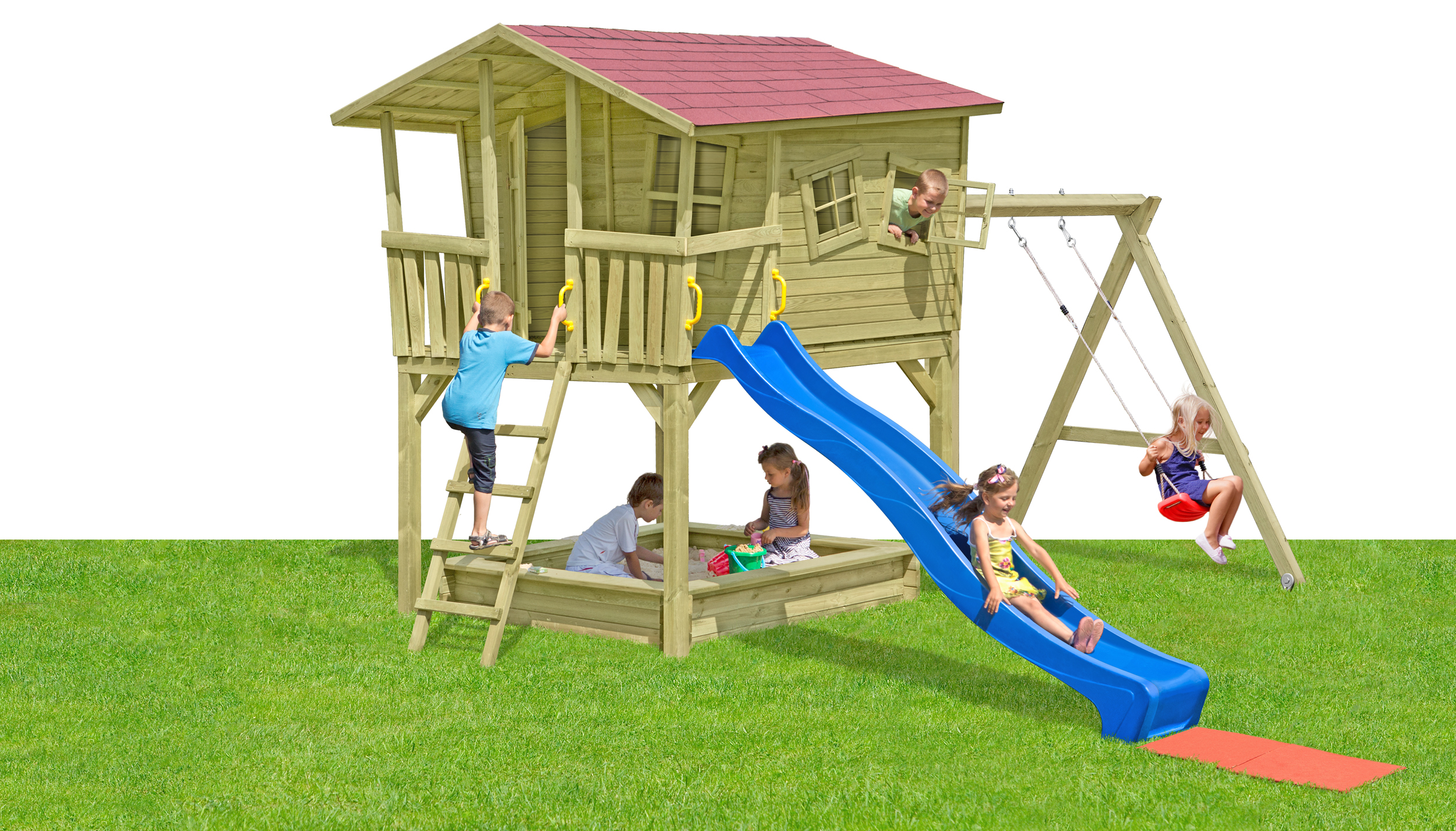 Crazy Leon Anbau 1.1 + Sandkasten