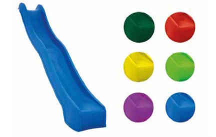 Wellenrutsche aus Kunststoff