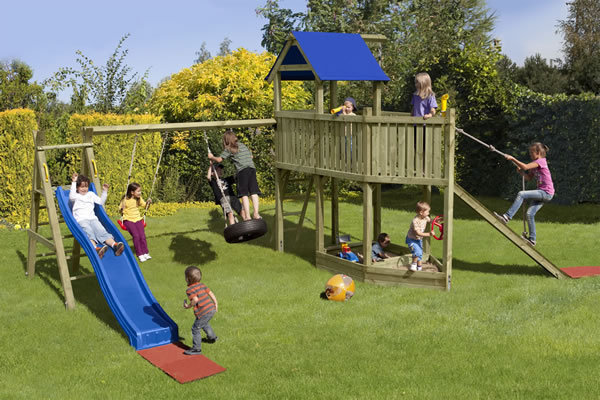 Kinderspielanlage Multi-Play White Horse