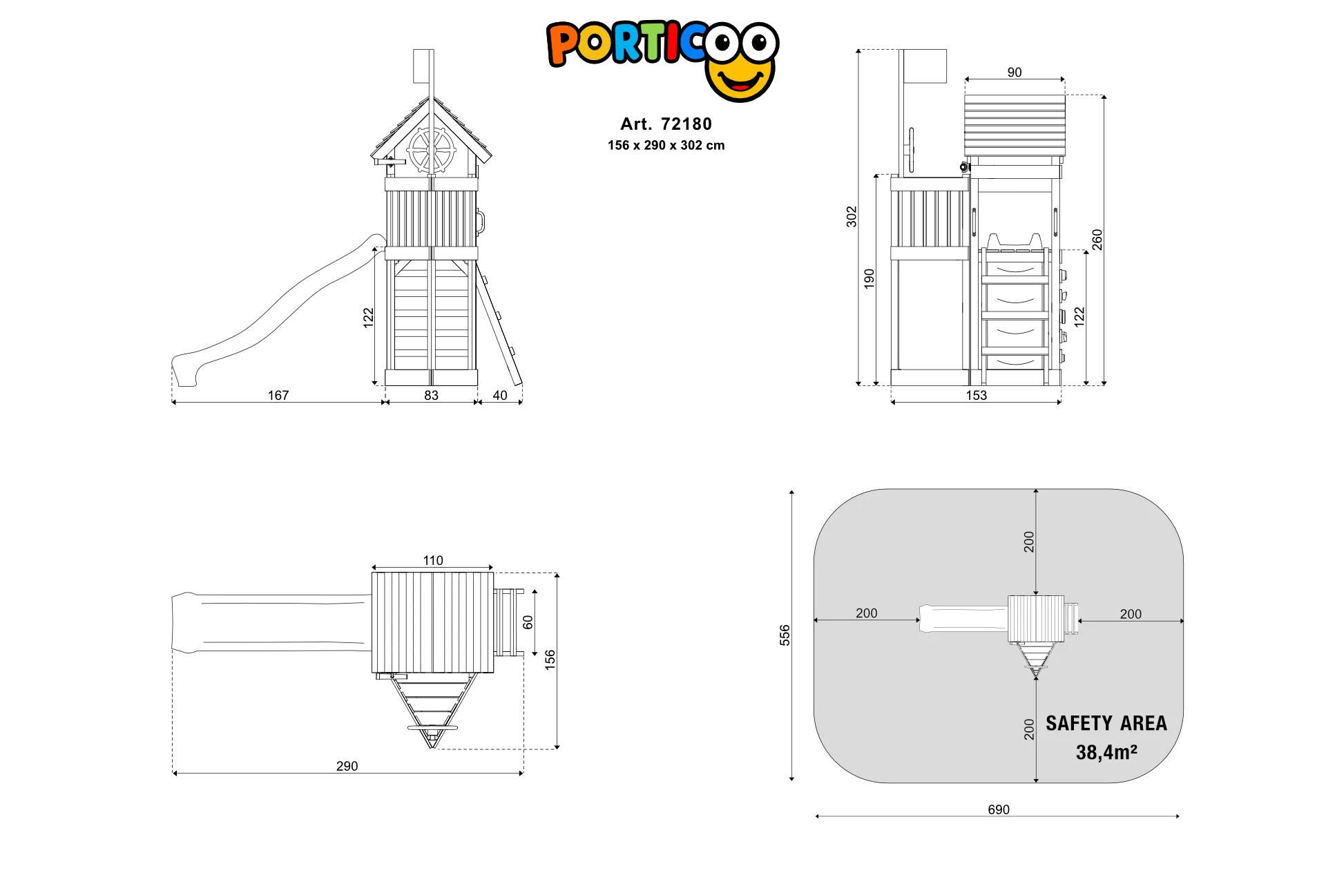 Kinderspielturm-Porticoo-skizze