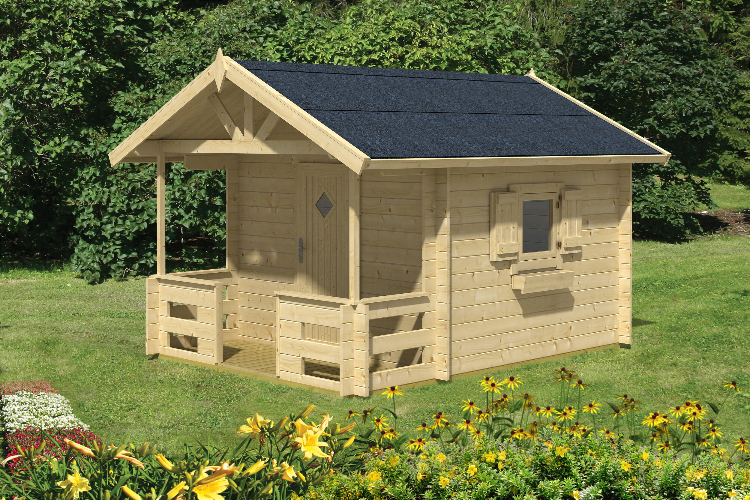 Kinderspielhaus Lido unbehandelt