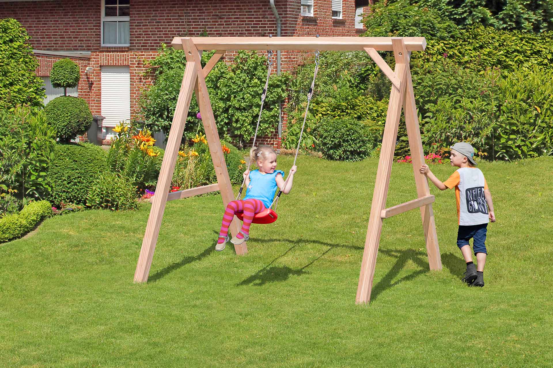 Einzelschaukel Lärche NATURA 1.1