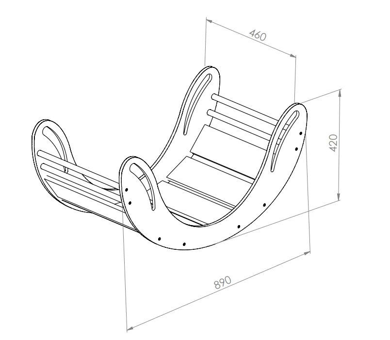 Rocking Chair Smile dimensions (1)