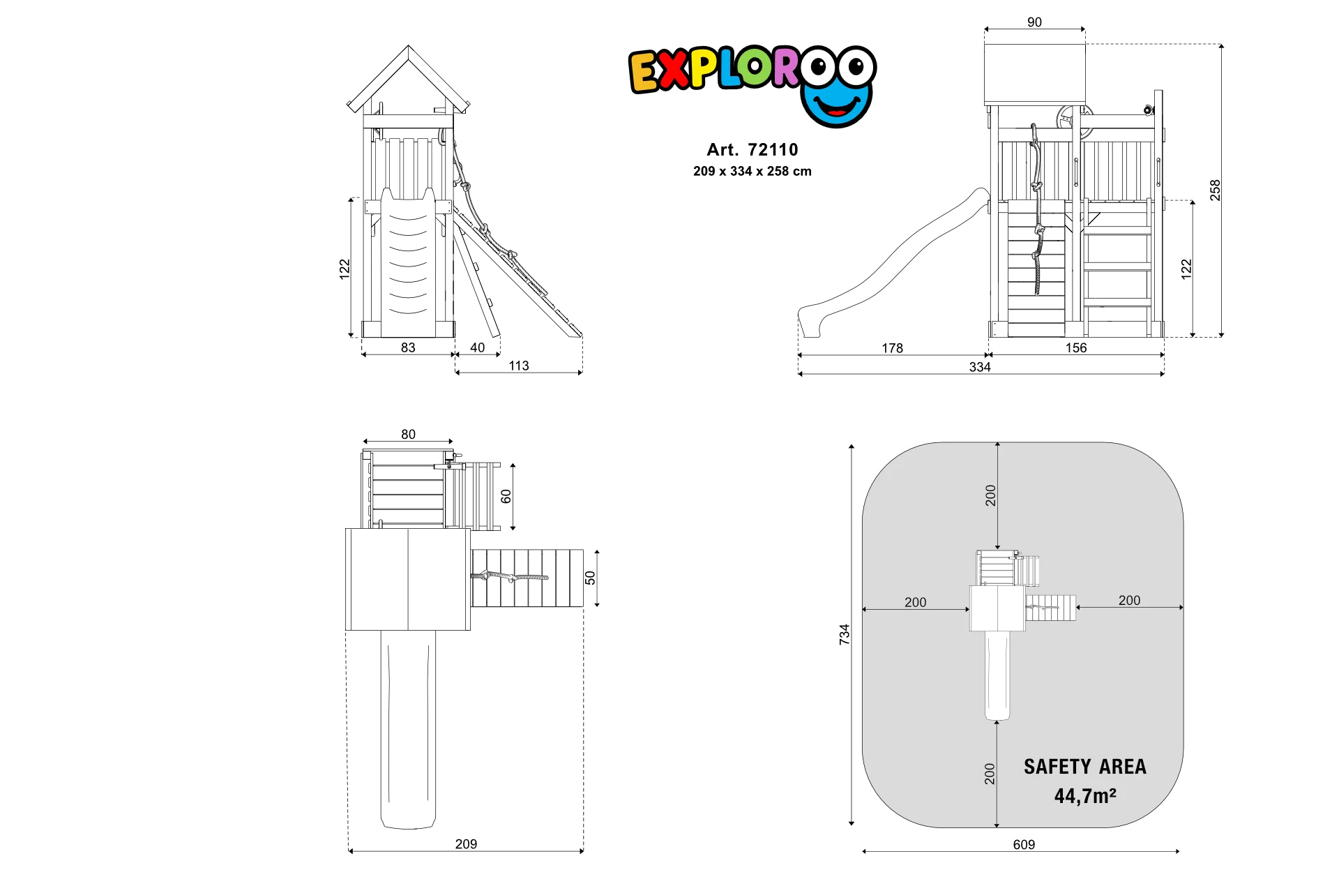 Kinderspielturm-Exploroo-skizze