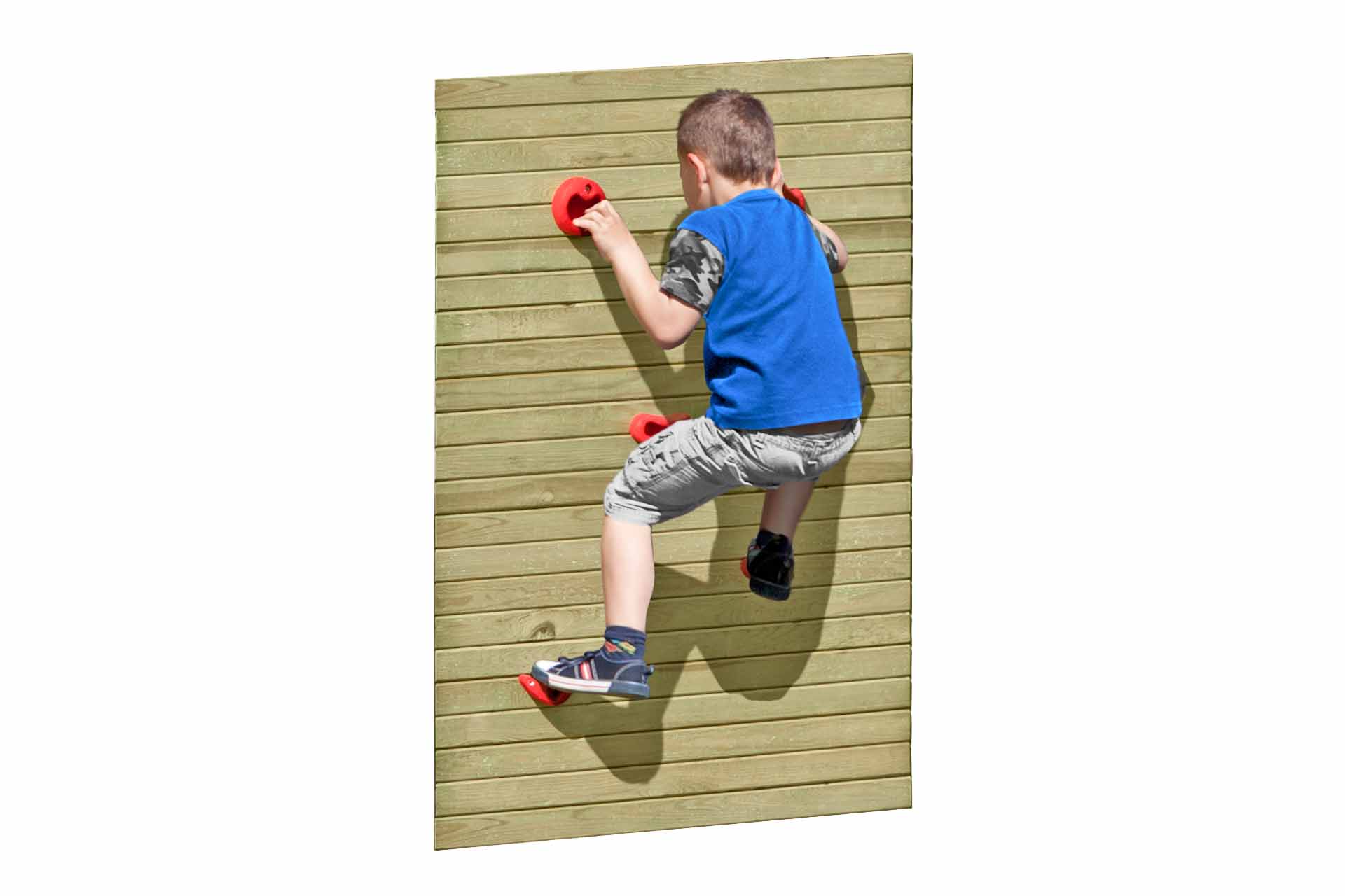 Klettersteine im 5er-Set, rot