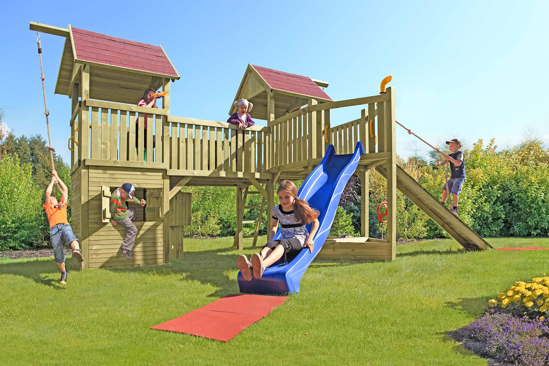 Kinderspielanlage Multi-Play Big Foot